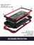 Apple iPhone 12 Pro Max Için Darbeye Dayanıklı Toz Su Geçirmez 360° Koruyucu Kılıf - Kırmızı (Yurt Dışından) 4