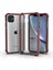 Apple iPhone 11 Için Düşmeye Dayanıklı Akrilik Sert Koruyucu Telefon Kılıfı - Koyu Kahverengi (Yurt Dışından) 1