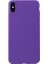 Apple iPhone Xs Max Uyumlu Mat Doku Tpu Telefon Kılıfı - Mor (Yurt Dışından) 1
