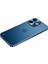 Apple iPhone 12 Için Düşmeye Dayanıklı Temperli Cam + Metal Mat Hibrit Telefon Kılıfı - Mavi (Yurt Dışından) 1