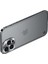 Apple iPhone 12 Için Düşmeye Dayanıklı Temperli Cam + Metal Mat Hibrit Telefon Kılıfı - Mavi (Yurt Dışından) 3