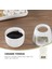 1 Takım Seramik Fondü Peyniri Eritme Pot Çikolata Eritme Soba Mutfak Gadget | Çatal (Yurt Dışından) 4