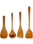 4 Adet / Takım Sağlık Bambu Ahşap Wok Kürekler Oluklu Spatula Kaşık Karıştırma Tutucu Pişirme Eşyaları Yemeği Mutfak Kürek Malzemeleri | Pişirme Aracı Setleri (Yurt Dışından) 1