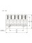 65MM 6 Eyer Dizeleri Set Elektro Gitar Köprüsü ile Vidalar Anahtarı Siyah( Yurt Dışından) 4