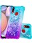 Galaxy A10S Için Gradyan Renkli Parıltılı Dört Köşe Korumalı Tpu Telefon Kılıfı (Yurt Dışından) 1