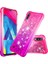 Galaxy M10 / A10 Için Gradyan Renkli Parıltılı Dört Köşe Korumalı Tpu Telefon Kılıfı (Yurt Dışından) 1