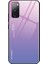 Galaxy S20 Fe / S20 Fan Edition / S20 Fe 5g / S20 Fan Edition 5g Için Gradyan Renkli Temperli Cam + Tpu Telefon Kılıfı (Yurt Dışından) 1