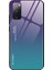 Galaxy S20 Fe / S20 Fan Edition / S20 Fe 5g / S20 Fan Edition 5g Için Gradyan Renkli Temperli Cam + Tpu Telefon Kılıfı (Yurt Dışından) 1