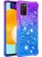 Galaxy A03S Için Gradyan Renkli Parıltılı Dört Köşe Korumalı Kordonlu Tpu Telefon Kılıfı (Yurt Dışından) 2