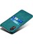 Galaxy Xcover 5 Için Pu Deri Kaplamalı Sert Pc Çift Kart Yuvalı Telefon Kılıfı - Koyu Pembe(Yurt Dışından) 3