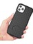 Apple iPhone 12 Için Döner Klipsli Pc + Tpu Telefon Kılıfı - Siyah 3