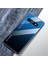 Galaxy S10 Için Gradyan Renkli Temperli Cam Tpu + Pc Telefon Kılıfı 1