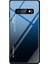 Galaxy S10 Için Gradyan Renkli Temperli Cam Tpu + Pc Telefon Kılıfı 3