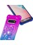 Galaxy S10 Için Gradyan Renkli Parıltılı Dört Köşe Korumalı Tpu Telefon Kılıfı 5