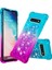 Galaxy S10 Için Gradyan Renkli Parıltılı Dört Köşe Korumalı Tpu Telefon Kılıfı (Yurt Dışından) 1