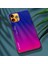 Apple Iphone 13 Mini 5.4 Inç Uyumlu Degrade 9 H Temperli Cam + Tpu Aşınmaya Dayanıklı Hibrit Telefon Kılıfı - Mavi /pembe (Yurt Dışından) 3