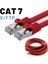 5 Adet CAT7 S/FTP Ethernet (Network, LAN) Kablosu, Kırmızı, 25 cm 2