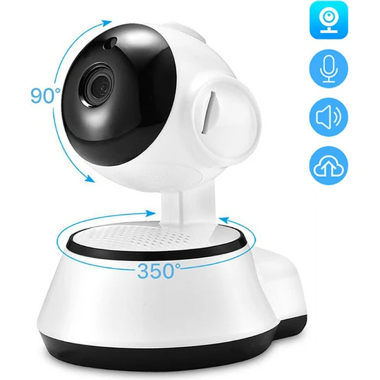 Sanlindou Kamera Oto Izleme Hd 1080 P Güvenlik Kamera Gözetim Bebek Monitörü Pet Cam Ir Gece Görüş Kablosuz Cctv Kamera | Gözetim Kameraları (Yurt Dışından)