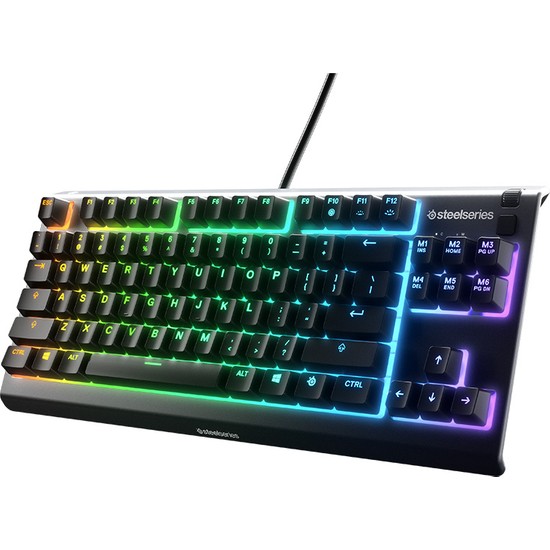 Steelseries Apex 3 Tkl Gaming Klavye - 8 Bölge Rgb Aydınlatma - IP32 Suya ve Toza Dayanıklılık - Türkçe Qwerty