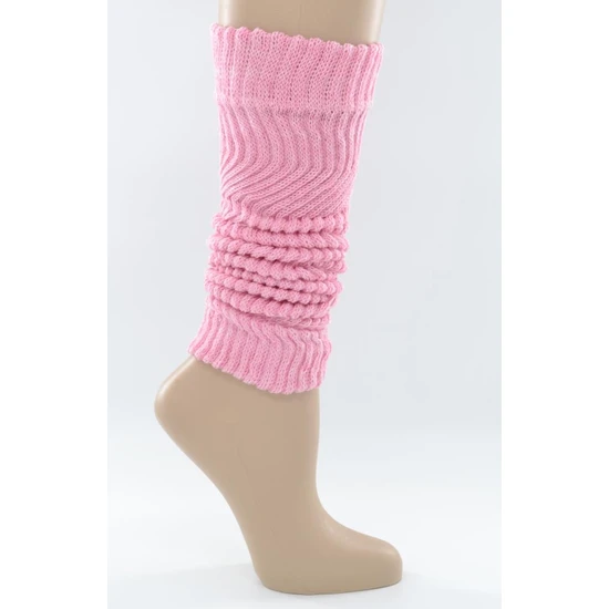 Dode Flora Kadın Düz Renkli Tozluk Aerobik Bot Çorap