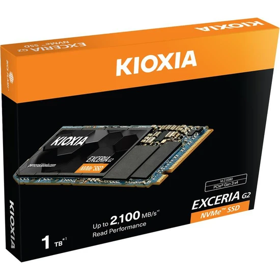 KIOXIA EXCERIA G2 LRC20Z001TG8 1TB 2100/1700MB/s PCIe M.2 NVMe SSD