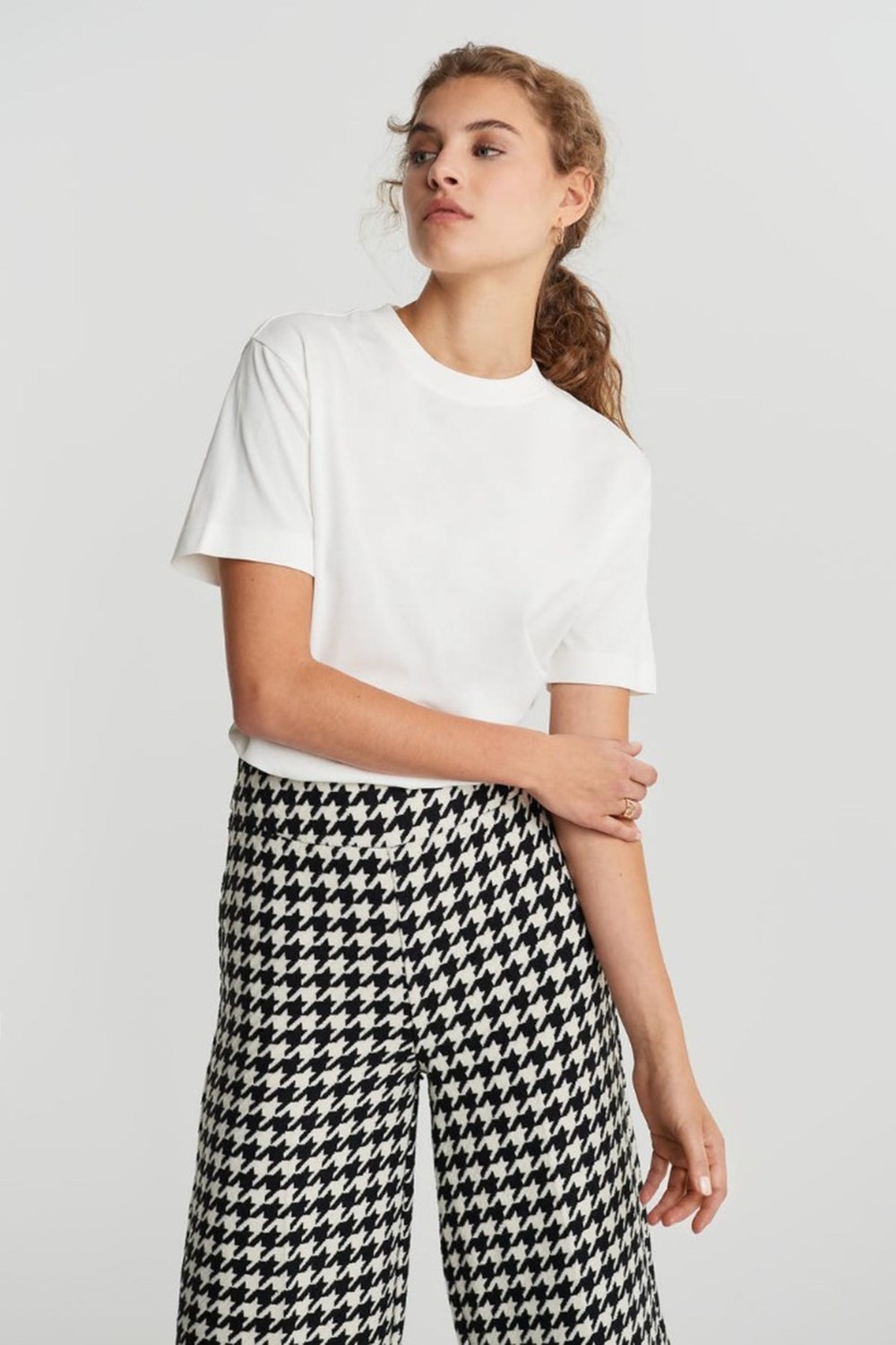 Madmext Mad Girls Gri Tişört MG1284 görsel 4