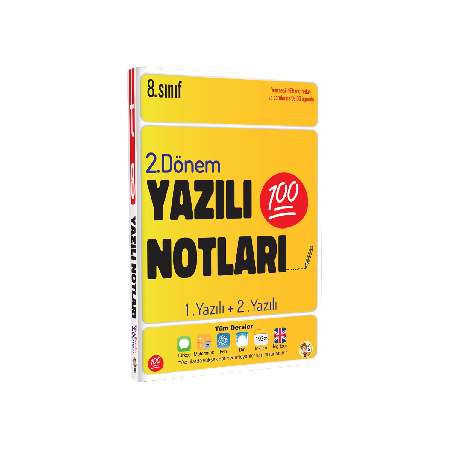 Tonguç Akademi 8. Sınıf Yazılı Notları 2. Dönem 1 ve 2. Kitabı