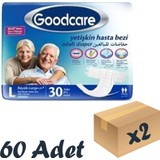 Good Care Goodcare Bel Bantlı Yetişkin Hasta Bezi Large 30'lu 2 Paket 60 Adet