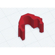 Aldım Geldi  Ender 3 / Ender 6 Se Kablo Klipsi USB Kablosu Plastik Aparat