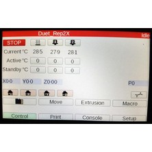 Aldım Geldi Replicator 2 / 2x Duetwifi Yapılandırması Plastik Aparat