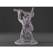 Aldım Geldi Kahramanlık - Bashy Zombi Troll 1/2 Plastik Aparat