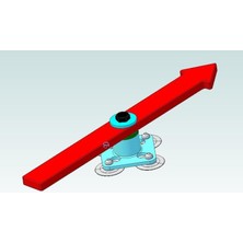 Aldım Geldi Beyaz Tahta Oyun Spinner Plastik Aparat