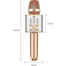 Soaiy Mc1 Karaoke Mikrofon Bluetoothlu