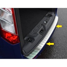Ebal Oto Ford Tourneo Custom Krom Arka Tampon Eşiği 2012 ve Üzeri P.çelik