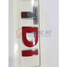 Parçafix Bagaj Yazısı Tdı Crafter Dı Kırmızı 2007 - 2011