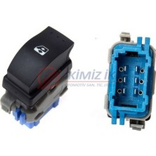 Parçafix Cam Dügmesi Sag Megane 2 Kangoo 3 Master 3