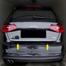 Fams Otomotiv  Audi A3 Krom Bagaj Alt Çıtası 2013> Paslanmaz Çelik