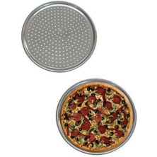 Khakma Delikli Pizza Tepsisi & Lahmacun & Pide Tepsisi 36CM 2 Adet Khakma Pizza 36CM