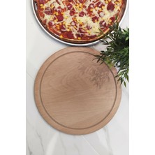 Khakma Delikli Pizza Tepsisi & Lahmacun & Pide Tepsisi 36CM 2 Adet Khakma Pizza 36CM