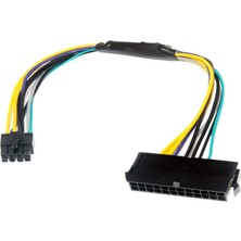 Guangdong Spirit 11.8 Inç 24P - 8p Atx Güç Kaynağı Kablosu Dell Optiplex 3020 7020 9020 T1700 Için 18AWG Pc Splitter Güç Uzatma Kablosu