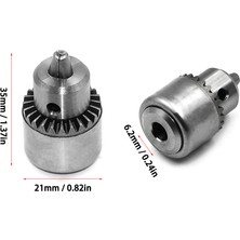 4 Adet 0.3-4mm Mini Mikro Küçük Elektrikli Alüminyum El Taşınabilir El Matkap Chuck