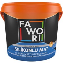 Fawori Silikonlu Mat Iç Cephe Boyası 2.5 Lt
