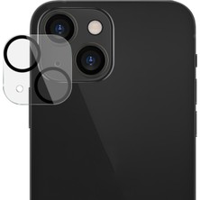 Ally Iphone 13-13 Mini 3D Full Tempered Glass Cam Kamera Koruyucu
