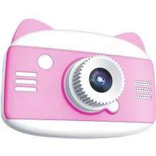 Bintech 3.5 Inç Çocuk Kamera Hd 1080P Çocuk Dijital Kamera Oyuncak Kamera Pembe