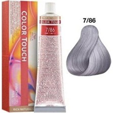 Wella Color Touch Saç Boyası 7/86 Orta Sarı Inci Menekşe 60 ml