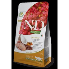 N&d Quinoa Skin & Coat Bıldırcın & Hindistan Cevizi & Zerdeçal Kedi Maması 5 kg