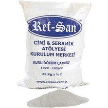 Refsan 756 Seramik Çamuru Döküm Toz (1050°C) - 5 kg