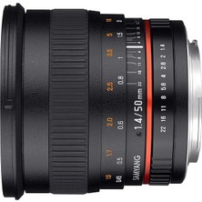 Samyang 50 mm F1.4 Lens Pentax Uyumlu