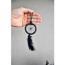 Miamantra Siyah Araba Süsü Rüya Kapanı / Düş Kapanı / Dikiz Ayna Süsü - 6 cm