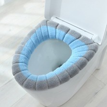 Kalavika Kalınlaşmış Tuvalet Yastık Kış Yumuşak Yıkanabilir Ortak Iskandinav Tuvalet Koltuk Pedleri Ev Banyo Lavabo Yastık Tuvalet Set (Yurt Dışından)